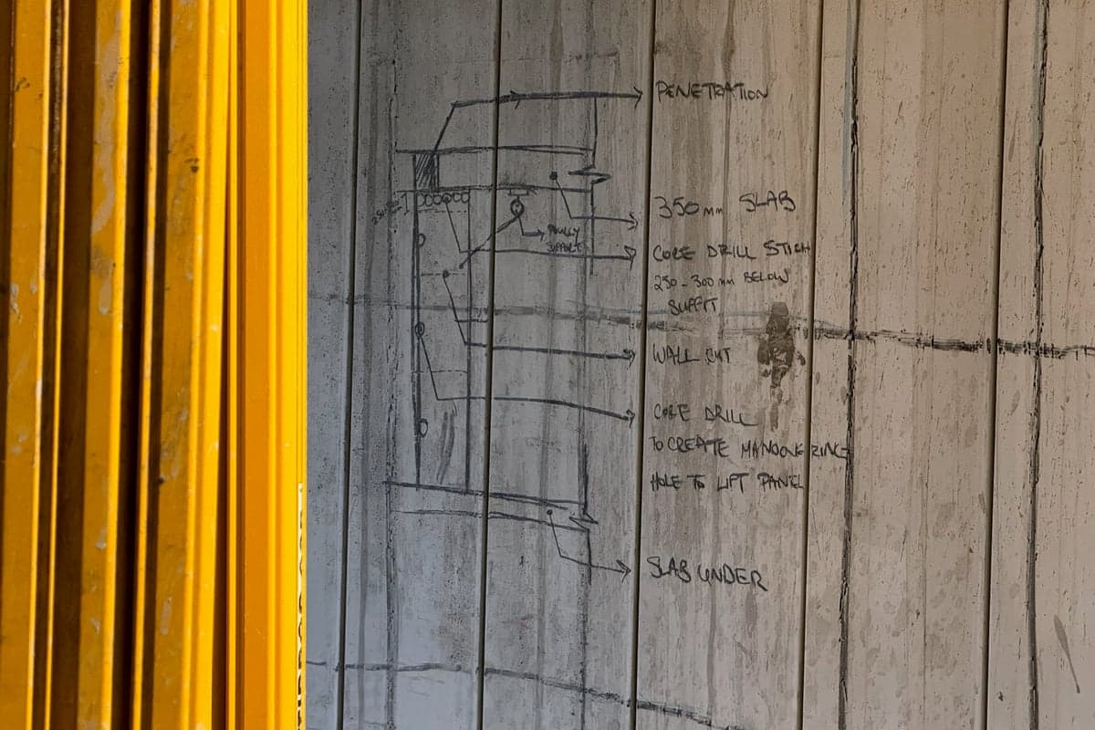 Concrete Cutting features