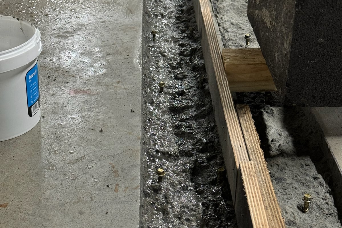 Premium polyurethane joint sealing system completed